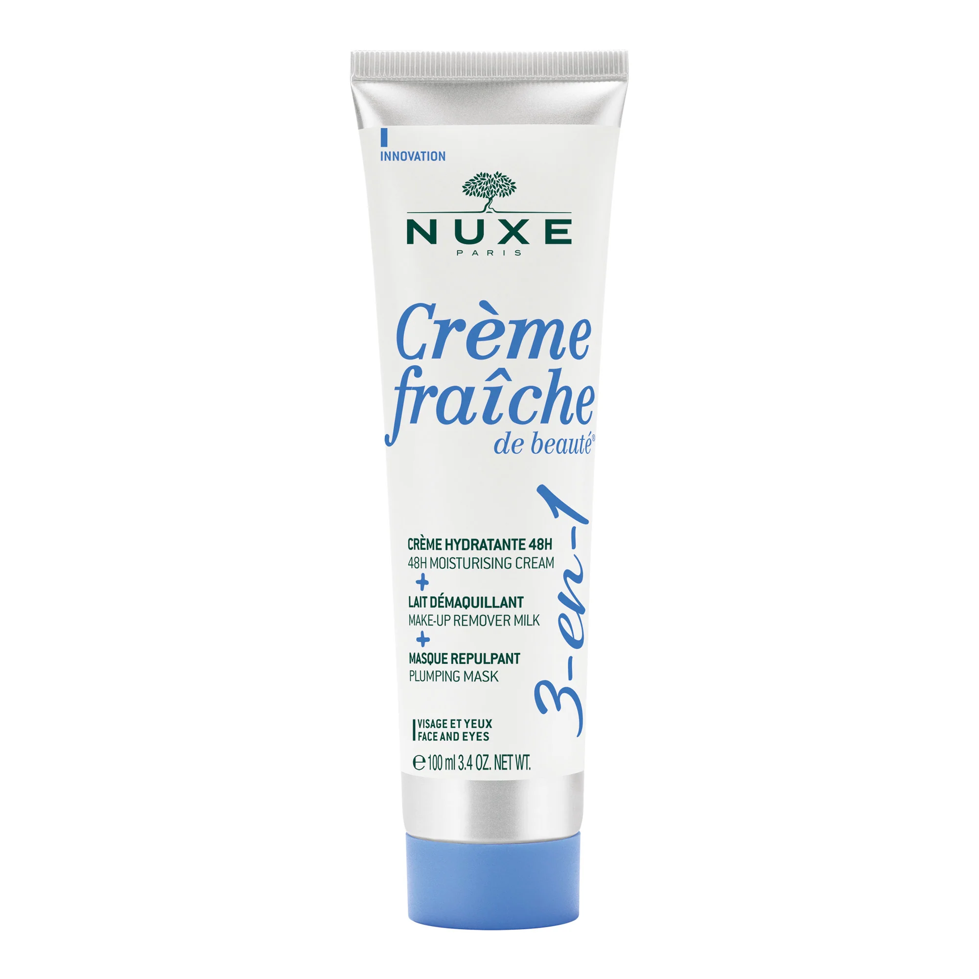 Creme Fraiche de Beaute Crème fraîche de beauté® 3 in 1 - Crema viso giorno idratante, Latte detergente viso, Maschera Lifting