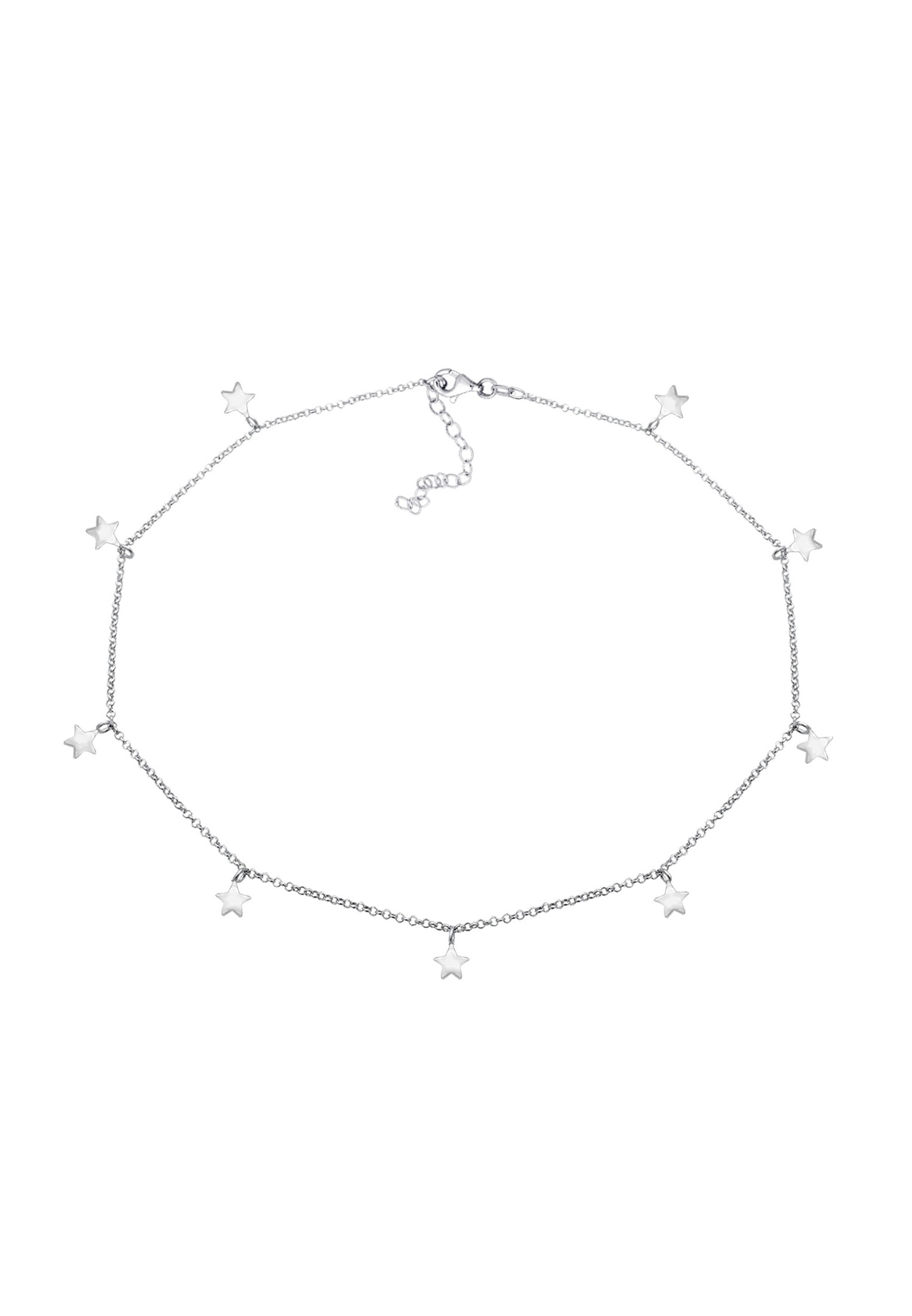 Elli Femme Pendentif l`Étoile de Choeur Tendance en Argent Sterling 925