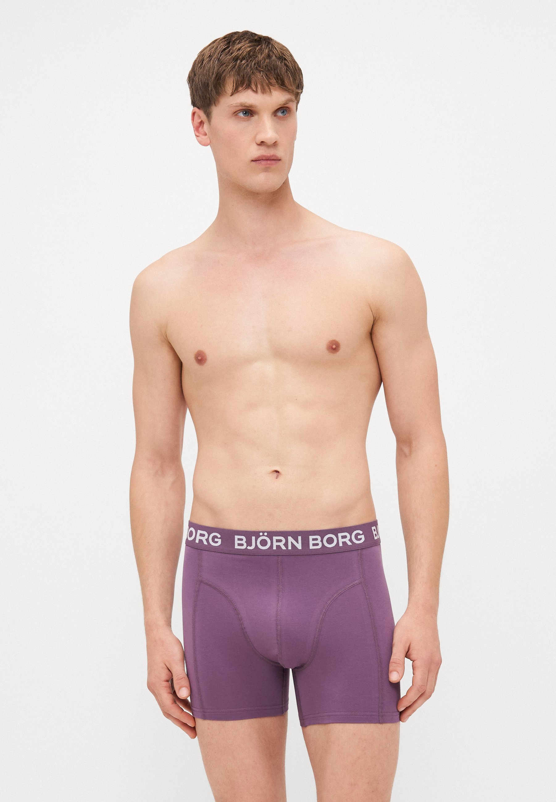 Lot de 7 shorts Björn Borg - bleu/bleu foncé/violet