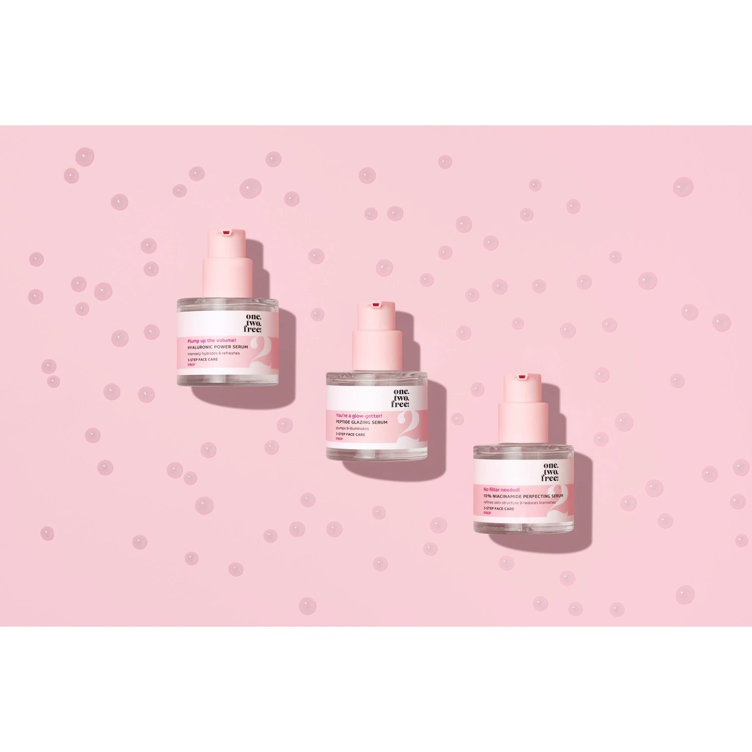 one.two.free! Peptide Glazing Serum