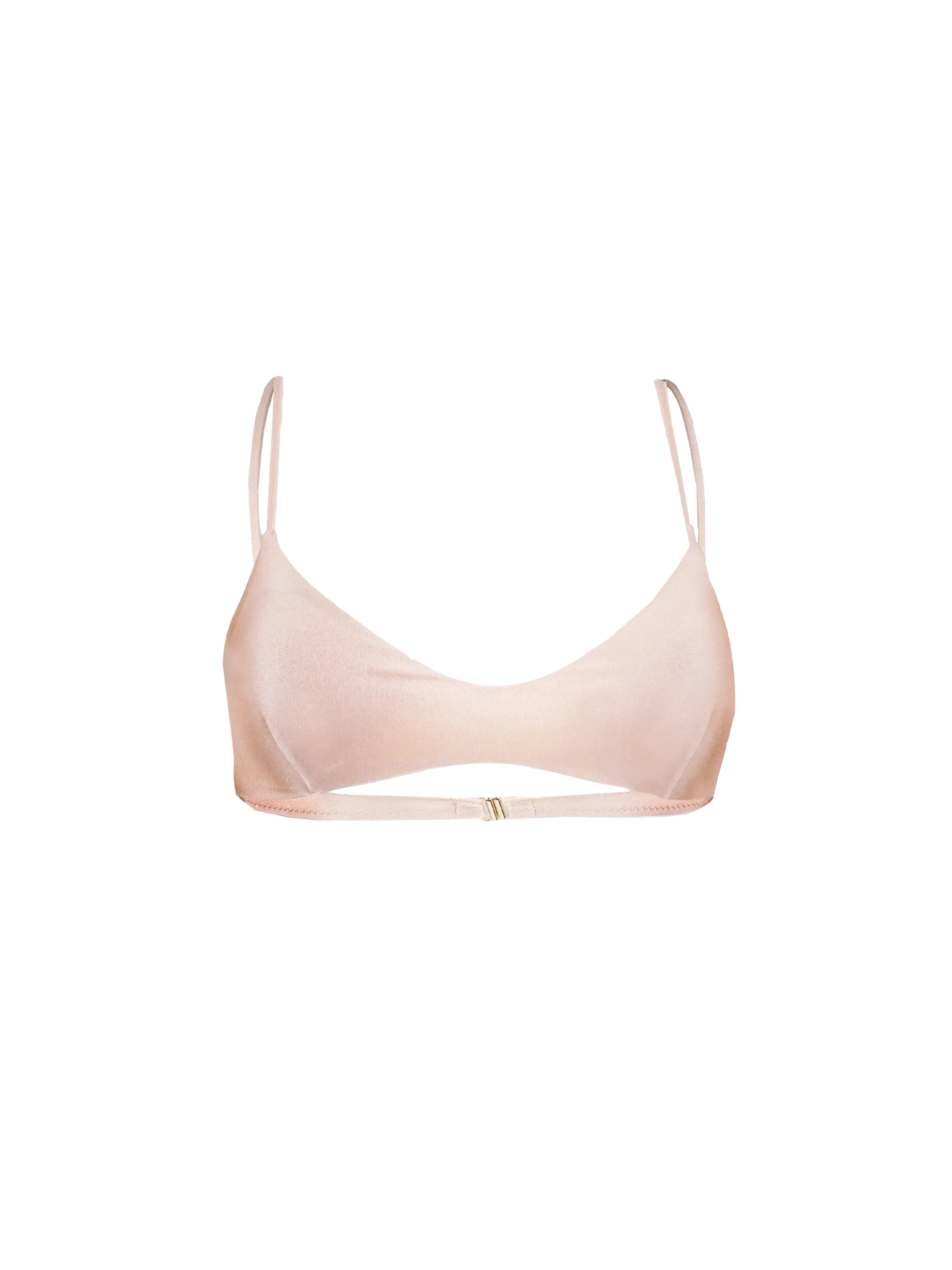 Bralette color nude brillante
