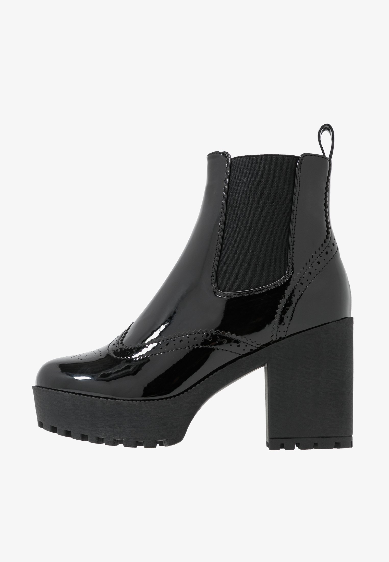 Even&Odd enkellaarsjes met hoge hakken - zwart