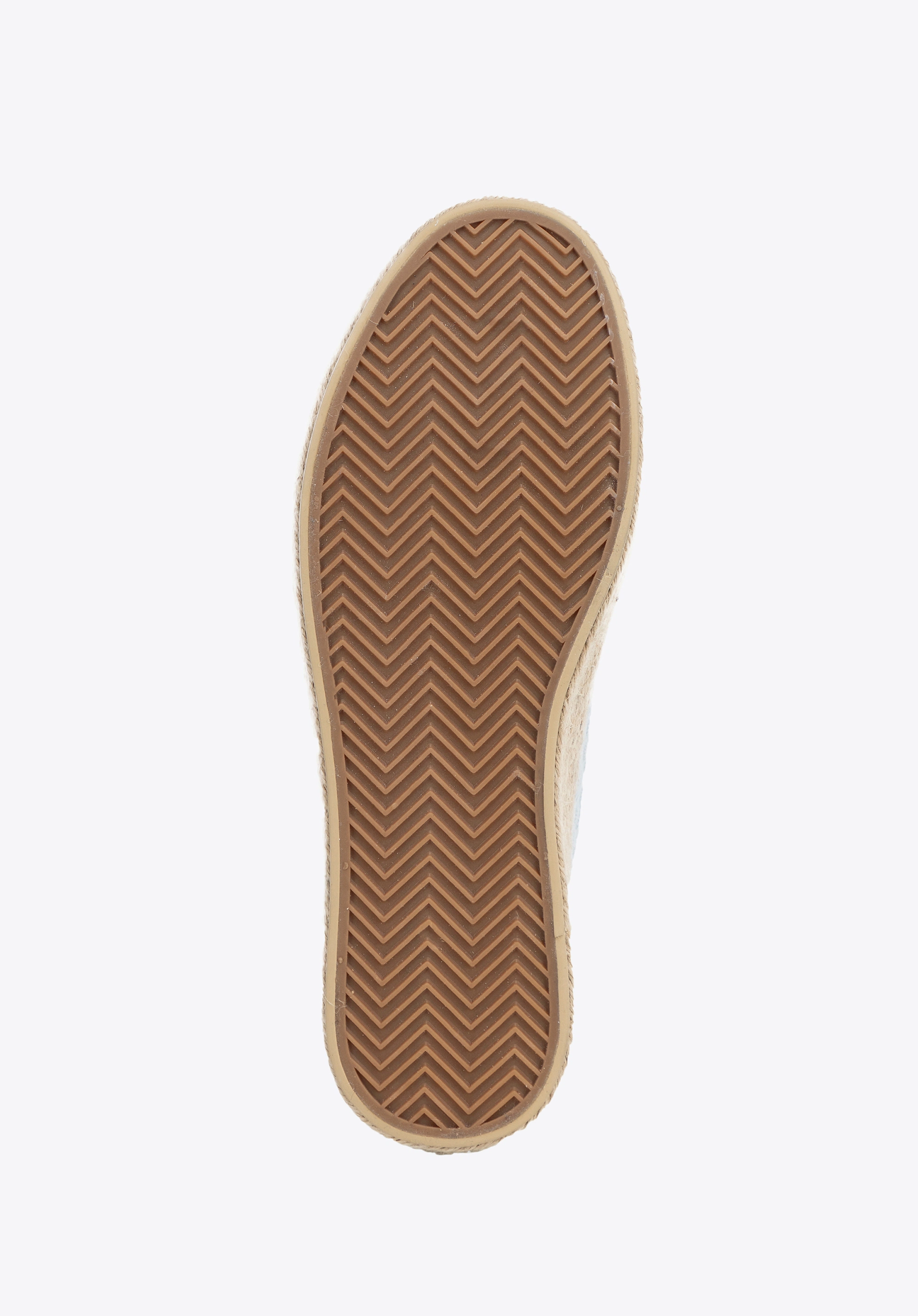 Damskie sneakersy na słomkowej podeszwie niebieskie
