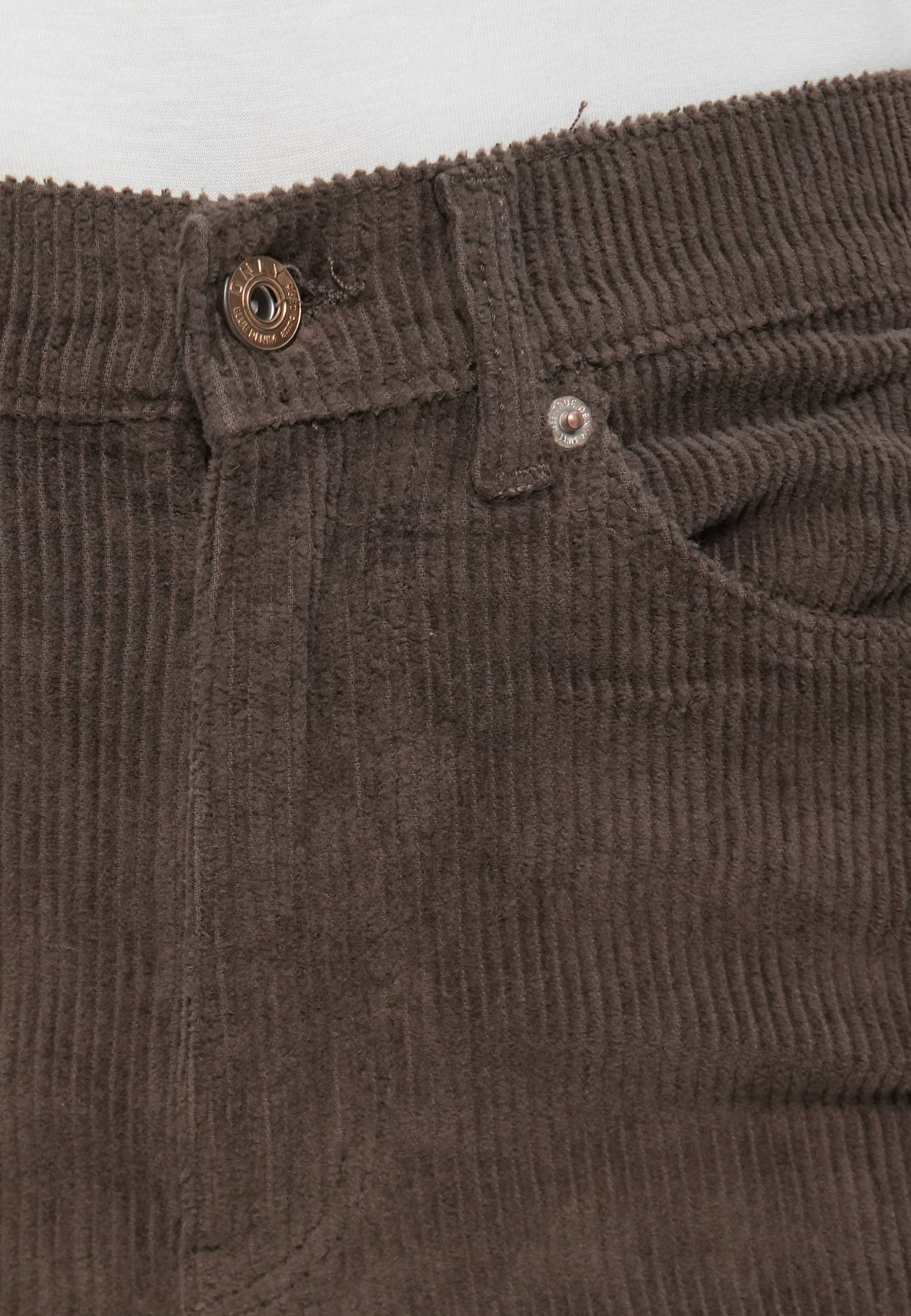 SOLO SU ONLHOPE GLOBAL WIDE - Pantaloni - morel
