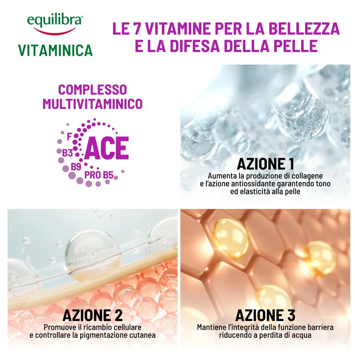 Equilibra Equilibra vitaminecrème voor gezicht en oogcontour 15 ml, gladmakend