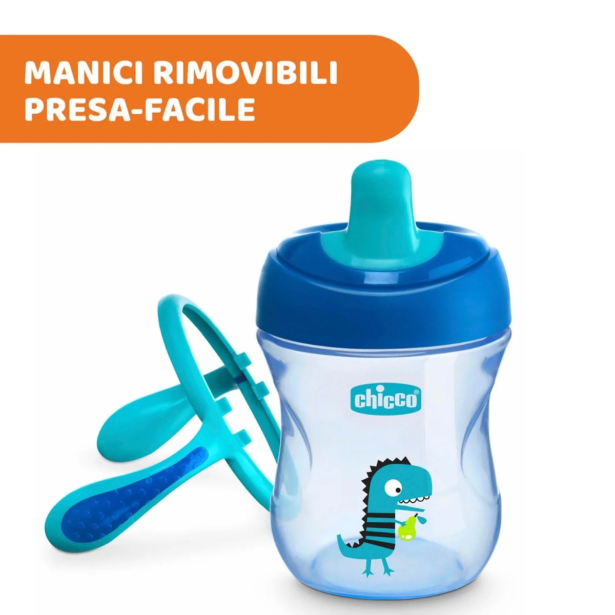 CHICCO Chicco Trainingsbecher 6M+ Blau Blau