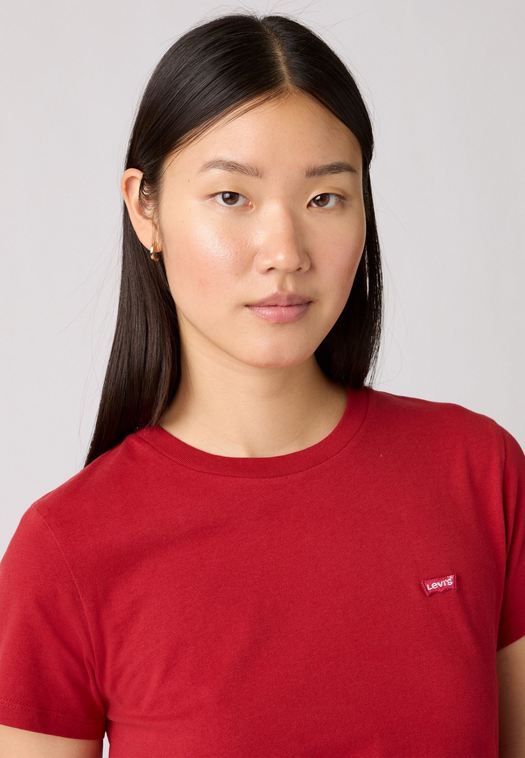 Levi's® HET PERFECTE T-SHIRT - Basic T-shirt - ritmisch rood