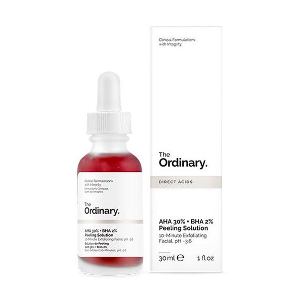 Aha 30% + Bha 2% peelingopløsning | 30 ml