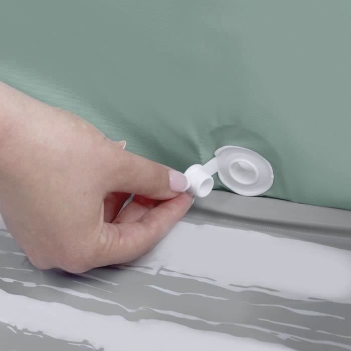 INGENUITY - Baignoire bébé pliable - Nomade - Doublure imperméable - Facile à nettoyer