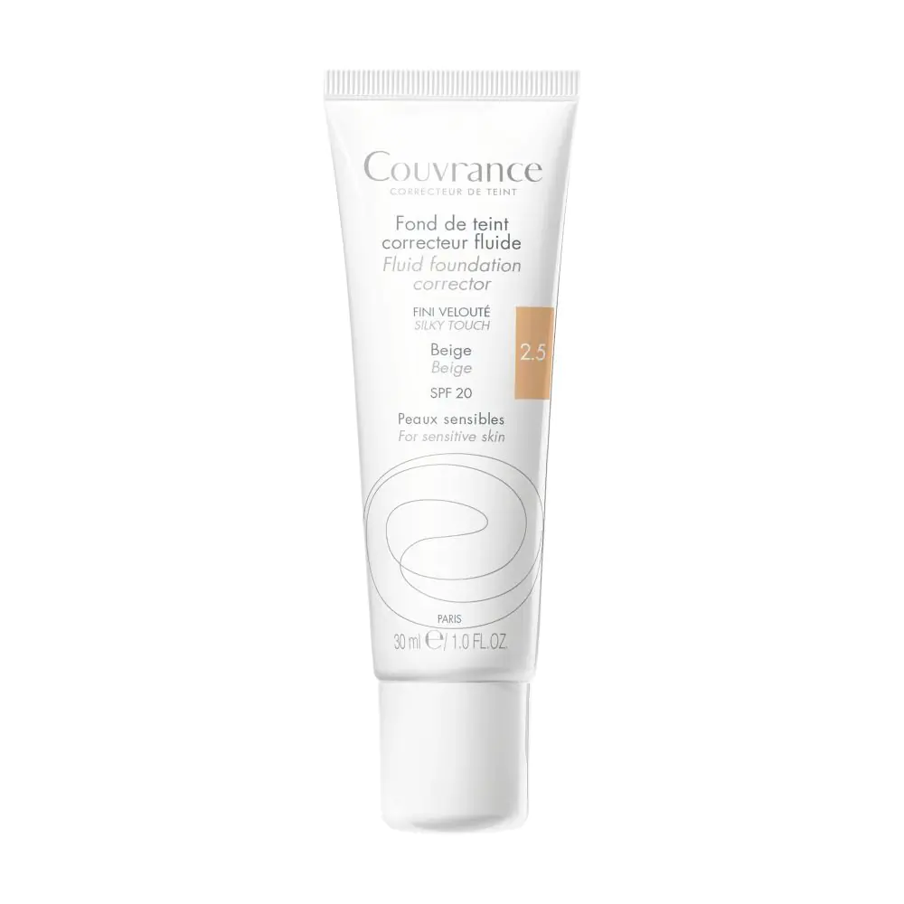 Avène Couvrance Fluid korygujący SPF20, Beżowy 2.5