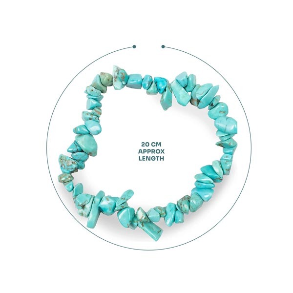 Bracciale Myga Chip - Turchese