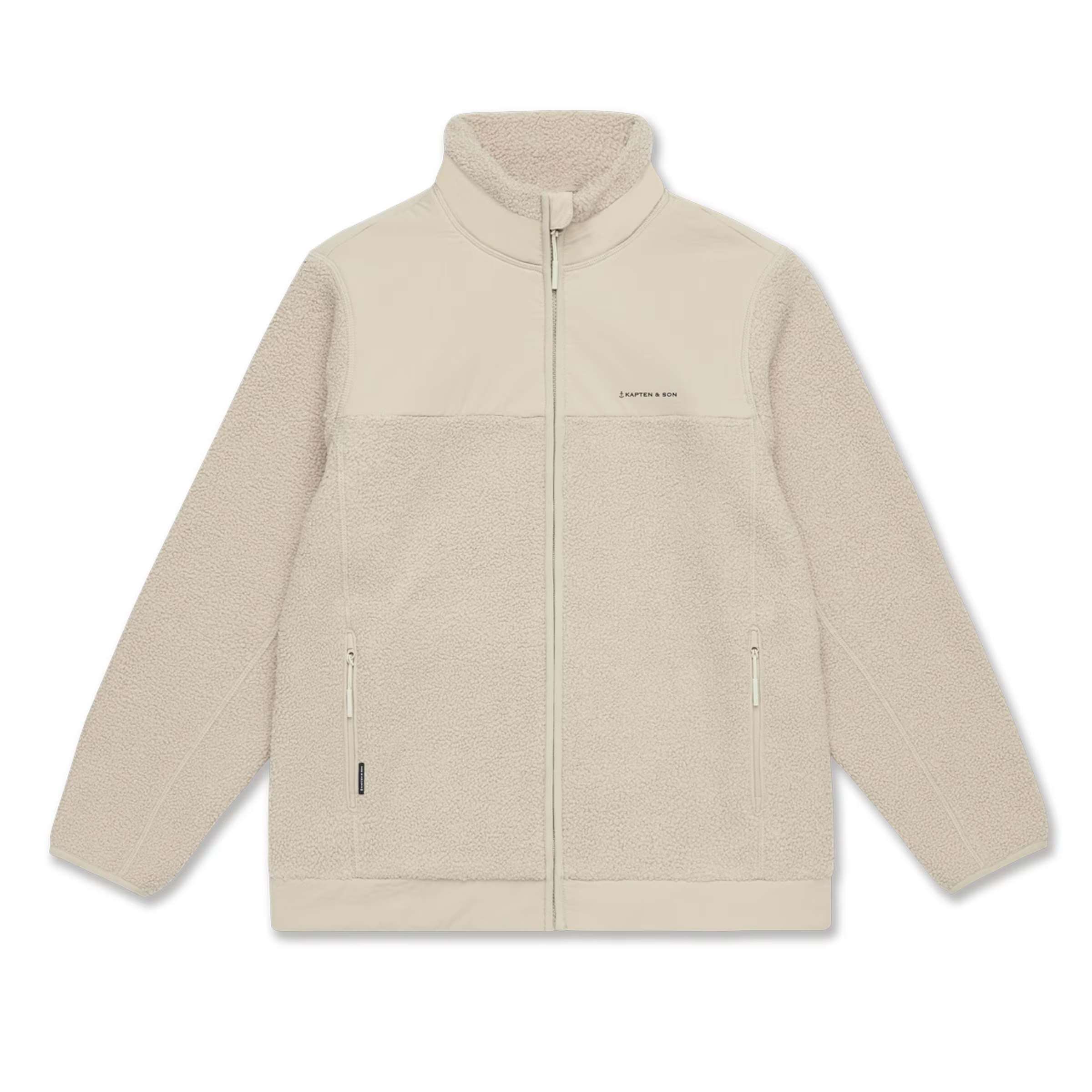 Veste polaire de tous les jours couleur grès
