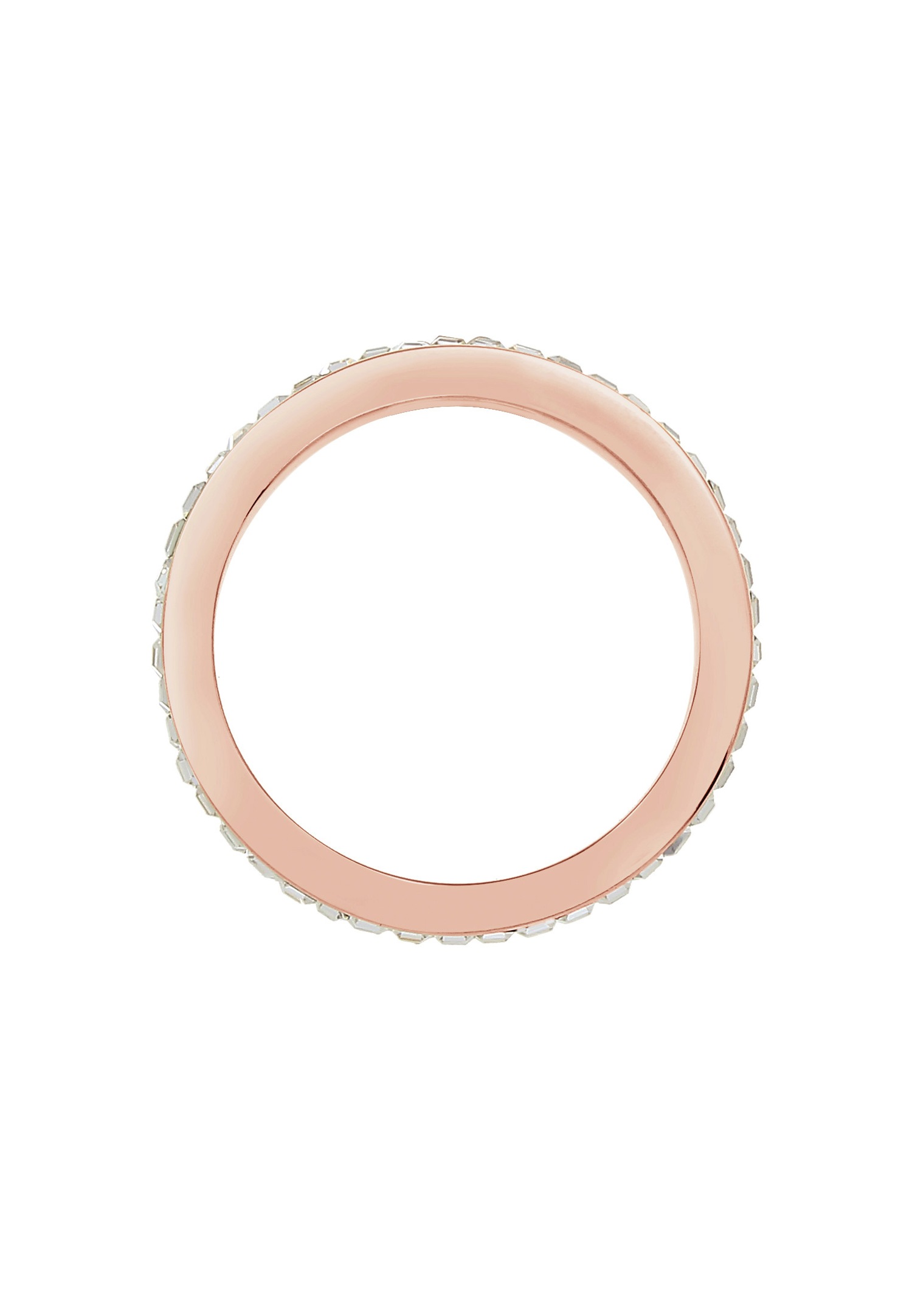 Elli PREMIUM Elli - Basic Classique Cristaux Bague Femme - (925/1000) Argent