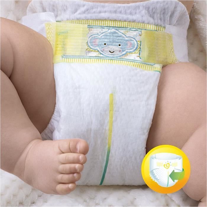 Pampers Premium Protection Lot de 72 couches pour bébé Taille 1