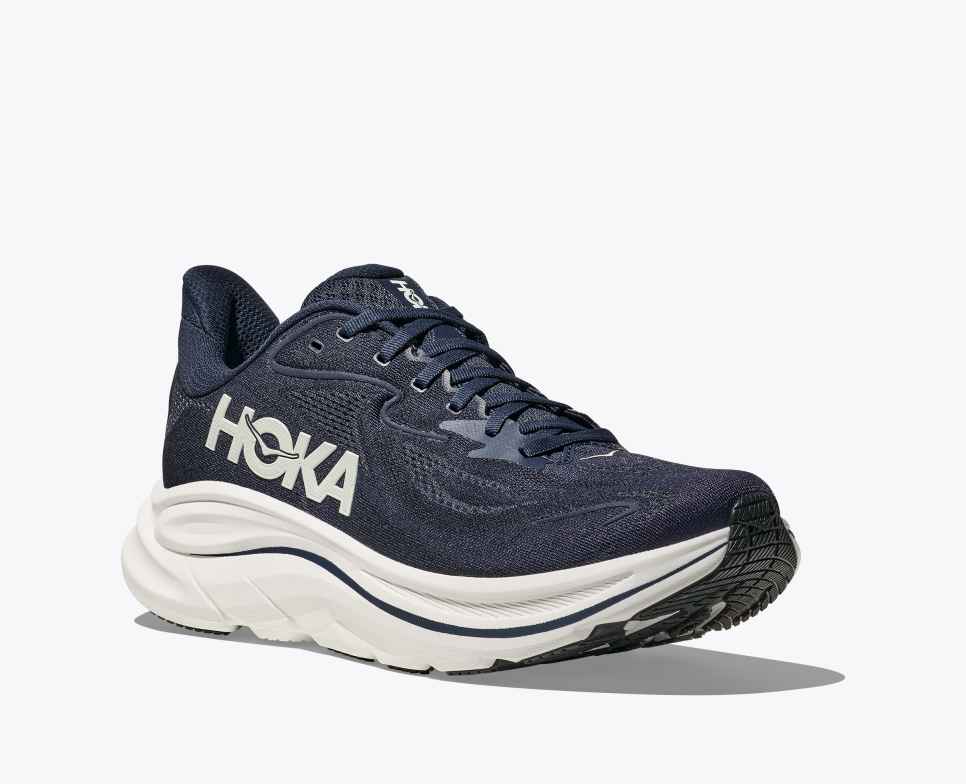 HOKA Clifton 10 Blu navy/Bianco