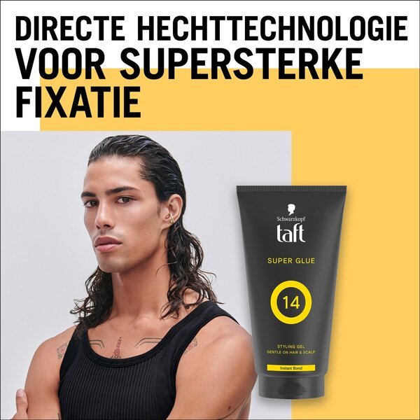 Schwarzkopf Taft Super Glue gel za kosu Level 14, tuba, 150 ml
