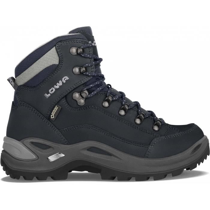 Scarpe da passeggio e da trekking - Lowa - Renegade GORE-TEX Mid Ws - Donna - Blu - Traspiranti