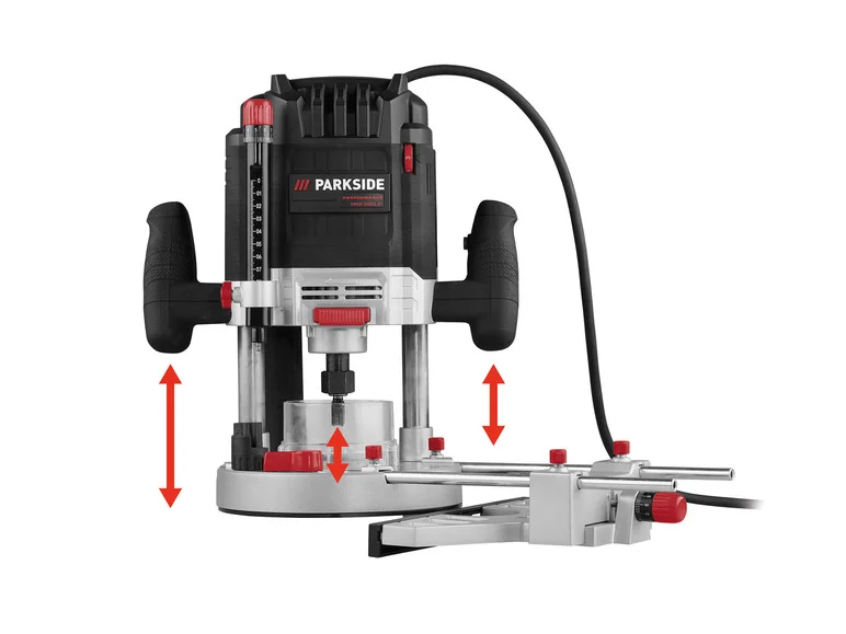 Roteador PARKSIDE PERFORMANCE® PPOF 2200 A1, 2200 W
