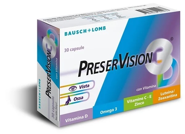 PRESERVISION Preservision 3D 30 zachte capsules Oogverzorging