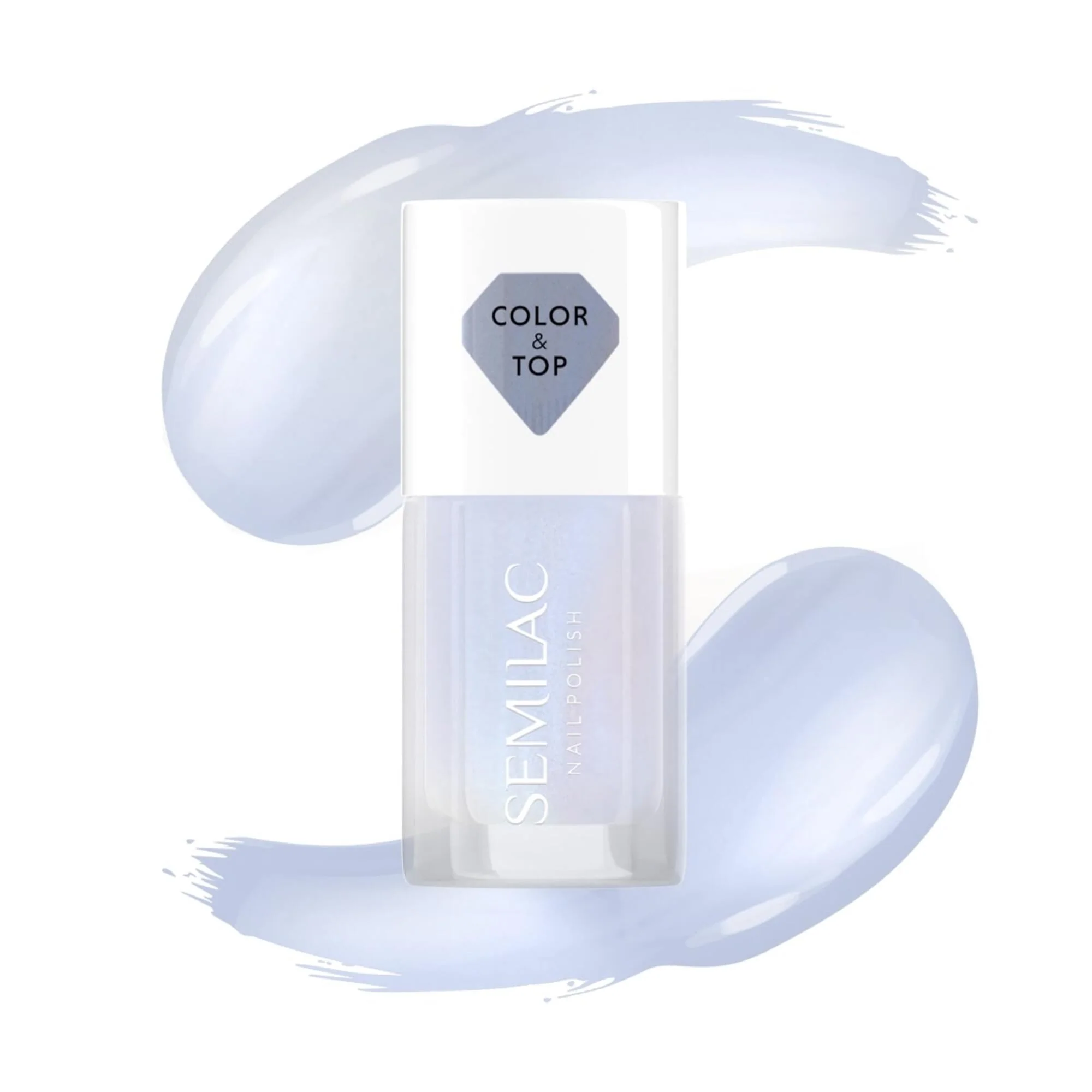 Base & Top Coat Top & Nail Polish 2in1 - Top Coat, Smalto