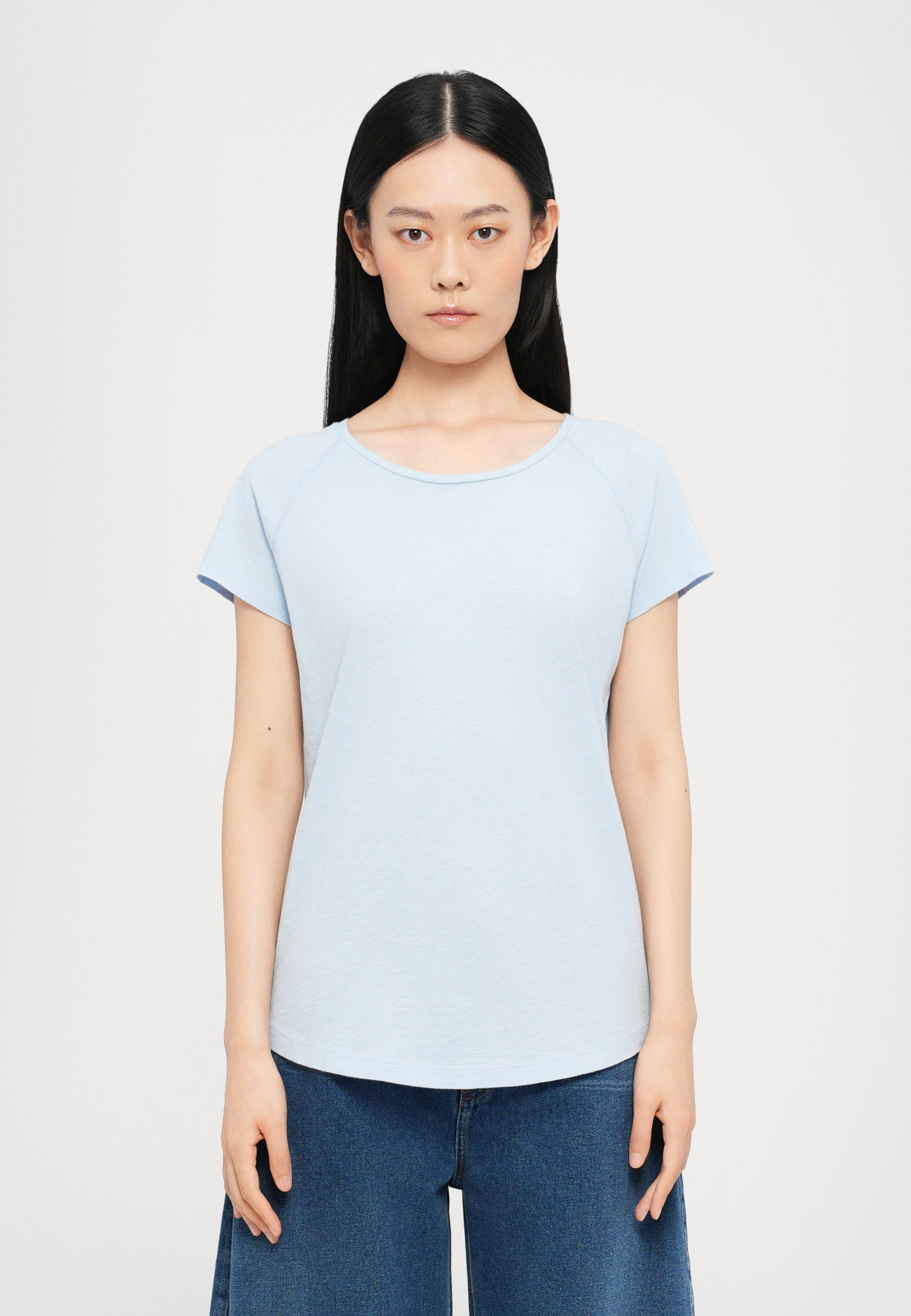 Tricou CLOSED Basic - albastru pudră