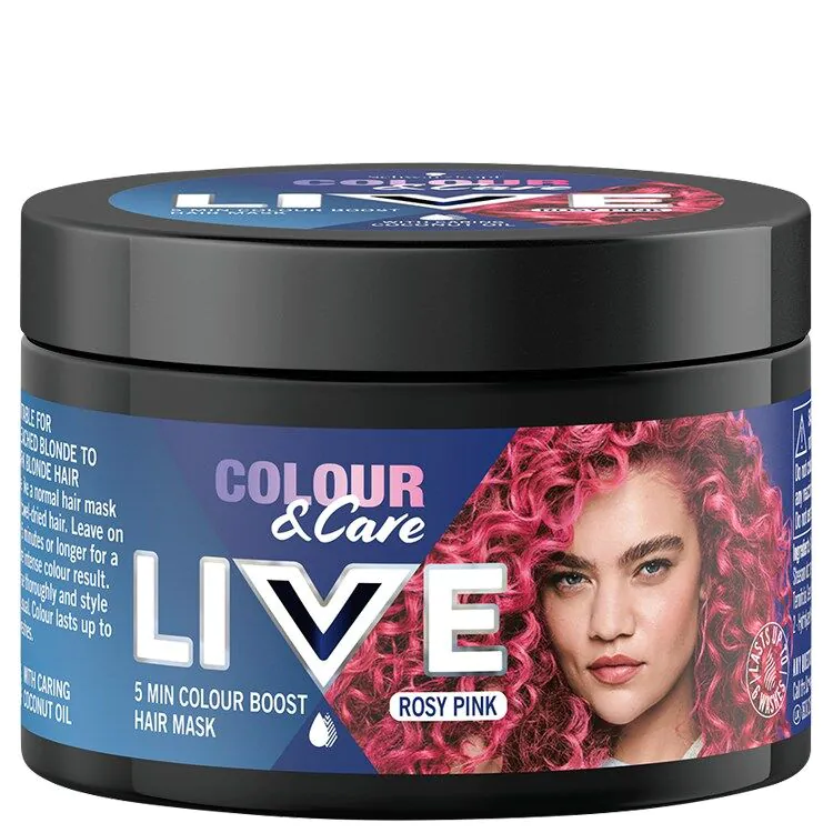 Schwarzkopf Live Maska do włosów Rose Pink
