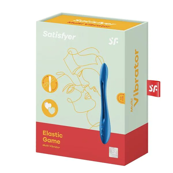 Satisfyer Masażer Elastic Game Dark Blue