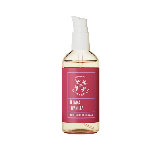 MYDLARNIA CZTERY SZPAKI OLEJEK ŚLIWKA WANILIA 100ML