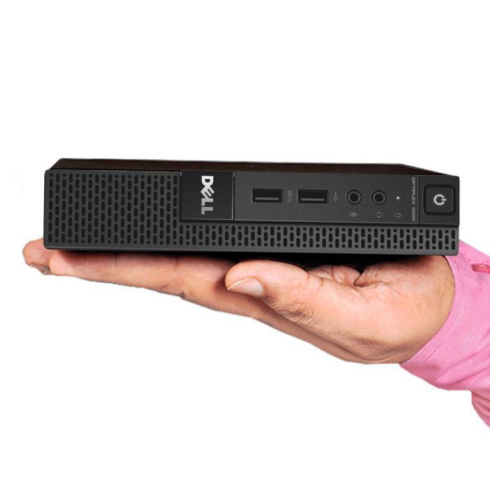 Dell Ultra Mini PC 3020 Micro USFF G3250T, 4 GB RAM, 120 GB SSD, Windows 10, wifi.