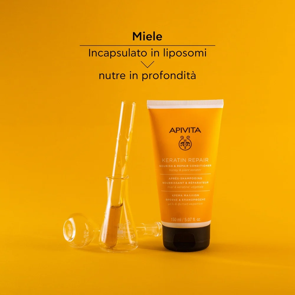 Capelli - Keratin Repair Balsamo nutriente e riparatore per capelli secchi e danneggiati - Balsamo Nutriente Capelli