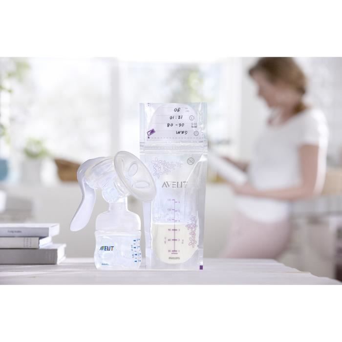 PHILIPS AVENT SCF603/25 Sacchetti per la conservazione del latte materno - 25 sacchetti