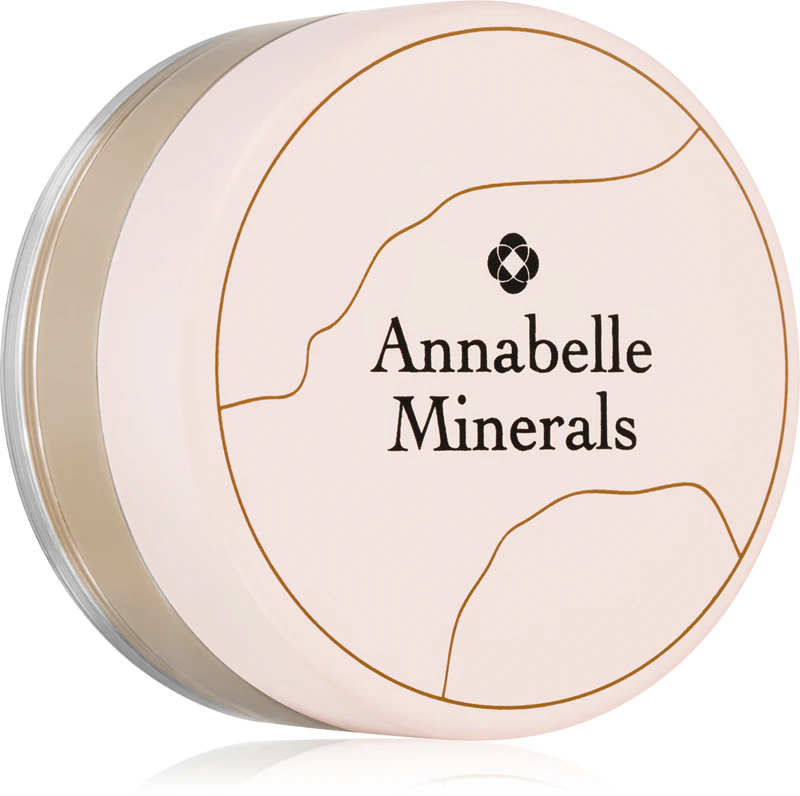 Minerální pudrový make-up Annabelle Minerals Coverage Mineral Foundation pro dokonalý vzhled