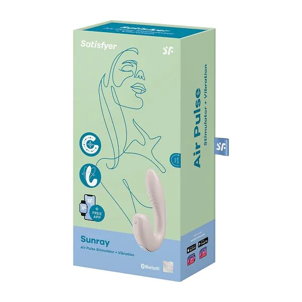 Satisfyer Masażer Sunray Connect App Pink/Saisonal