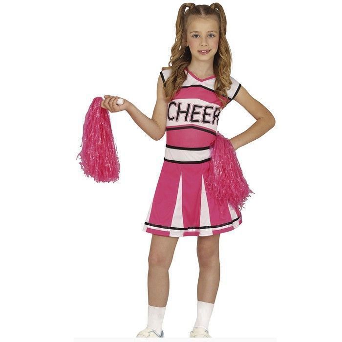 COSTUME DA CHEERLEADER ROSA