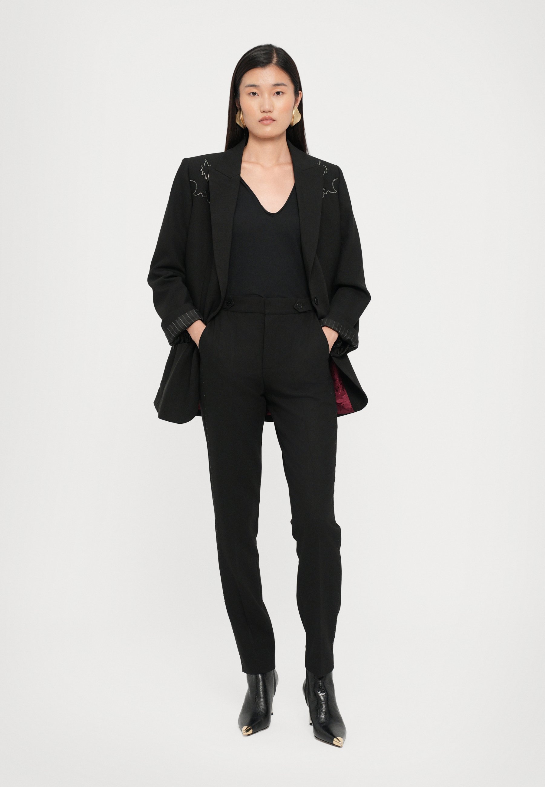 Zadig & Voltaire VIVA STRASS WESTERN - Blazer - schwarz