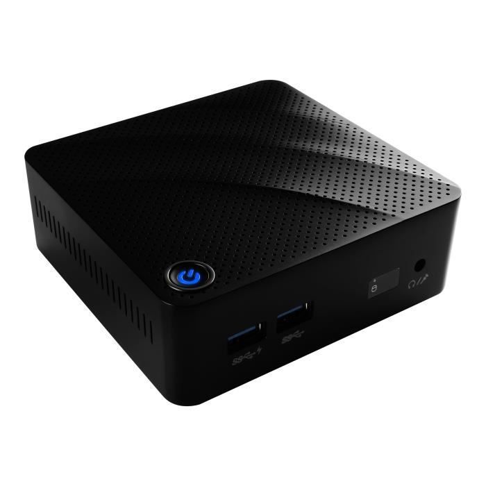 MSI Cubi N 021BEU - Barebone - mini desktopcomputer - 1 x Celeron N3060 - 1,6 GHz - HD Graphics 400 - GigE