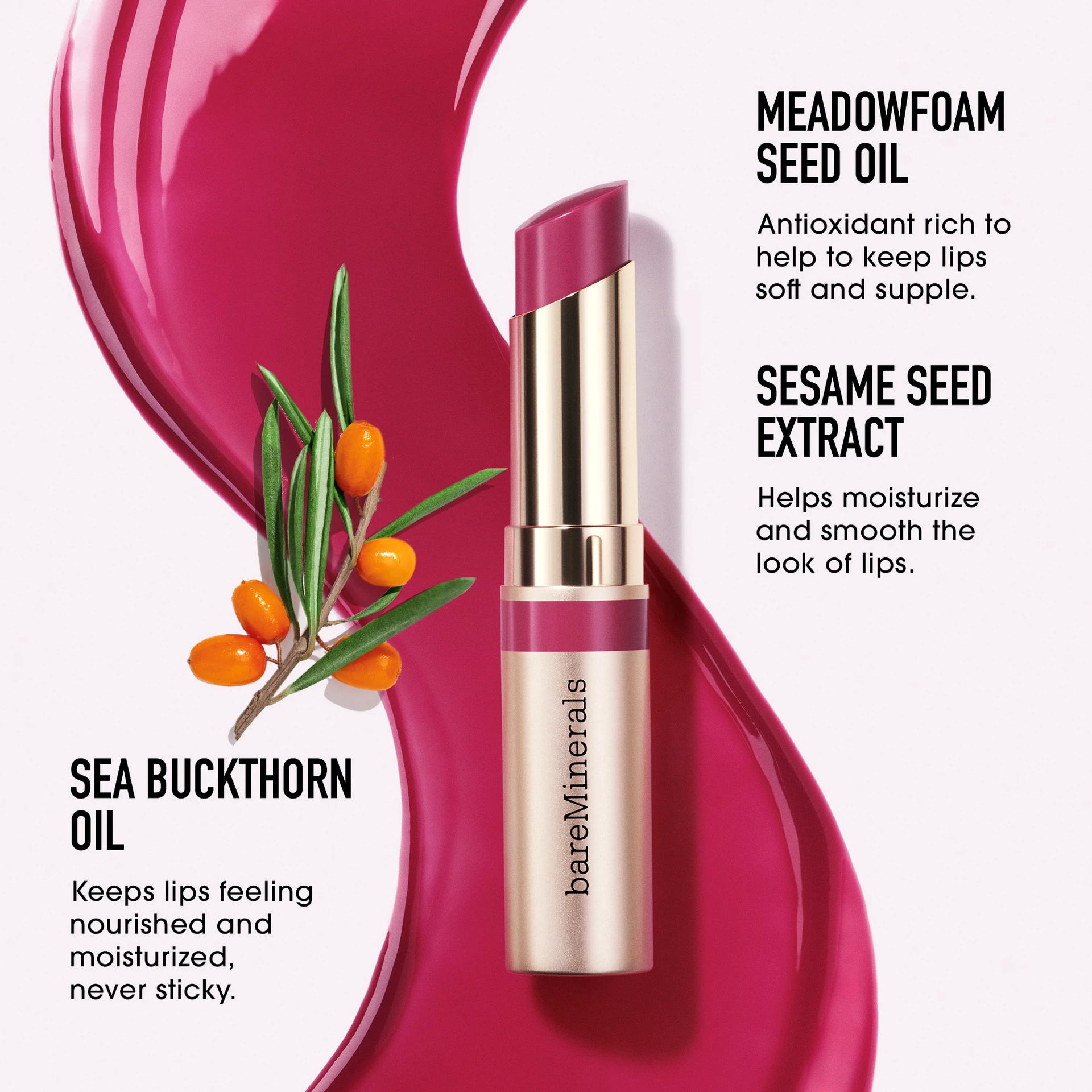 Dewy sjajilo za usne - balzam za usne Dream - bareMinerals