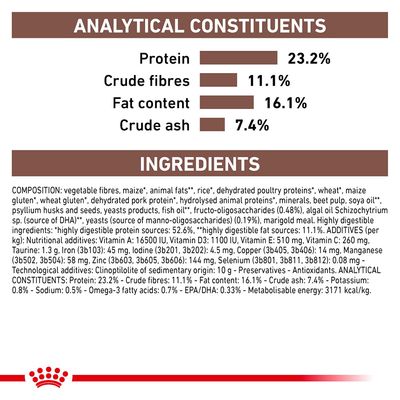 Royal Canin Veterinary Canine Gastrointestinal High Fibre