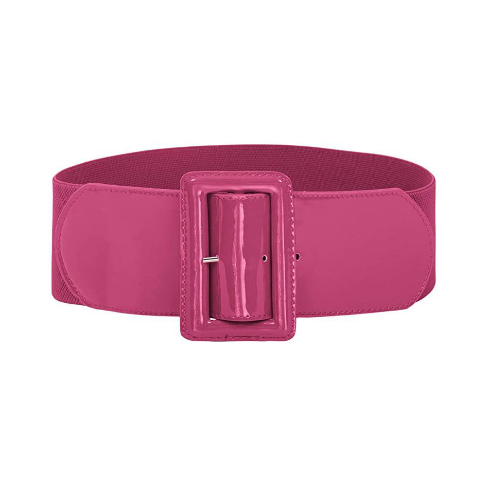 Ceinture élastique pour femme années 1950, 7,6 cm de large