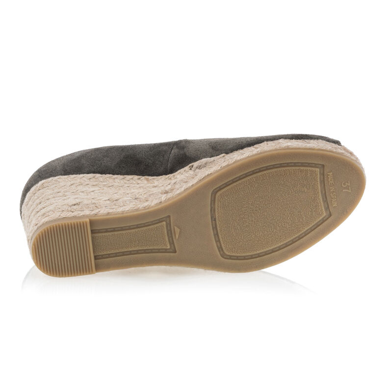 Zielone espadryle damskie z podeszwą ze sznurka