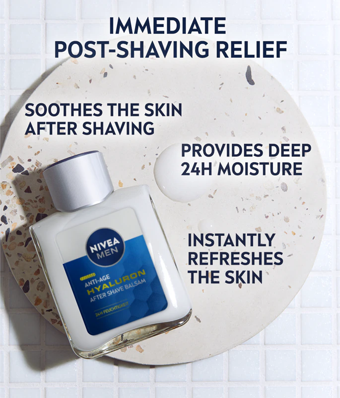 Bálsamo pós-barba NIVEA MEN Hyaluron