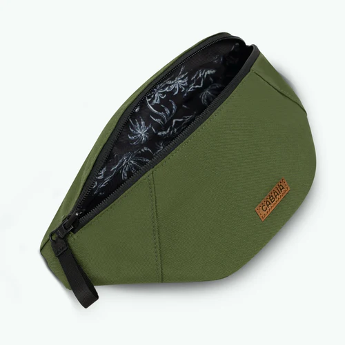 Cabaia Sac banane Small Séoul kaki