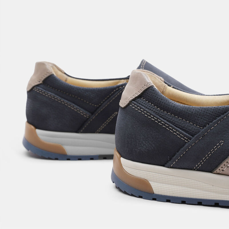 Herrmockasin i nubuck