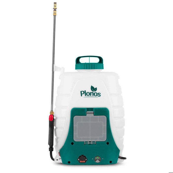 Pulverizador a batería - JANSHOP - Plonos PL-601 - 8 boquillas intercambiables - Depósito de PE resistente