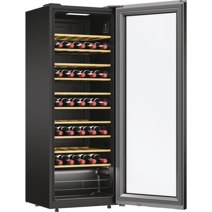 Cave à vin de service - CANDY CW 058 - 58 Bouteilles - Monozone - Connectée - 37 dB - 47,5 x 45 x 128 cm