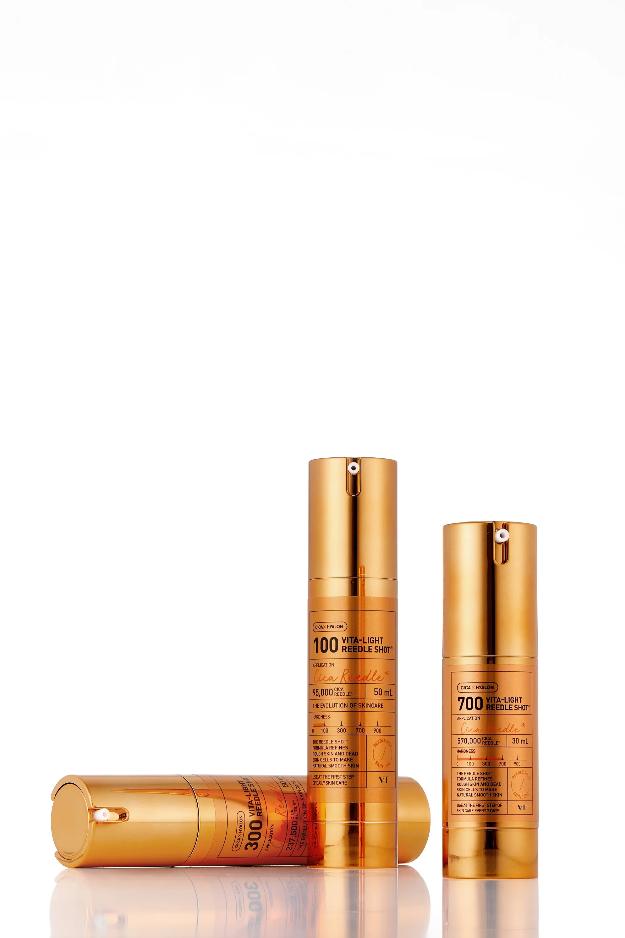 Viso VITA-LIGHT REEDLE SHOT 100 - Siero viso illuminante, Tratt.viso notte illuminante