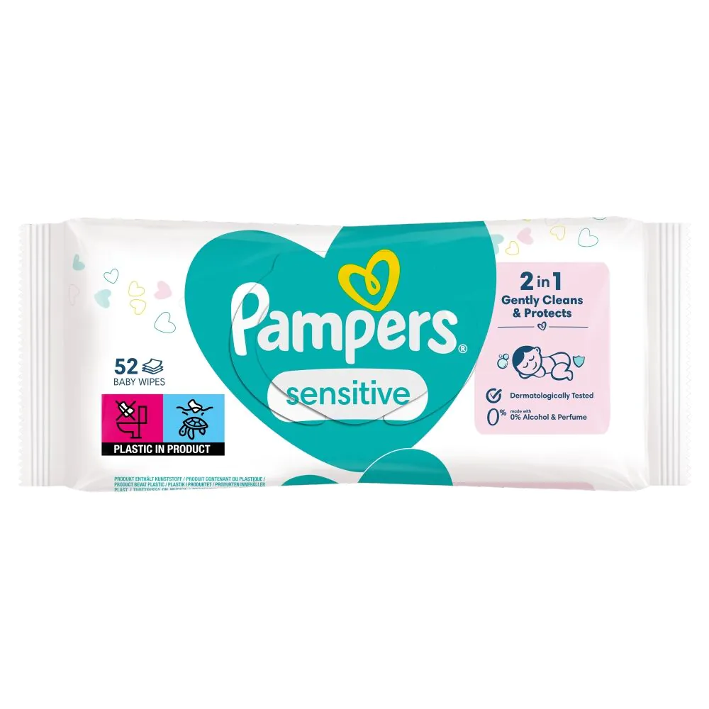 Pampers Chusteczki Sensitive