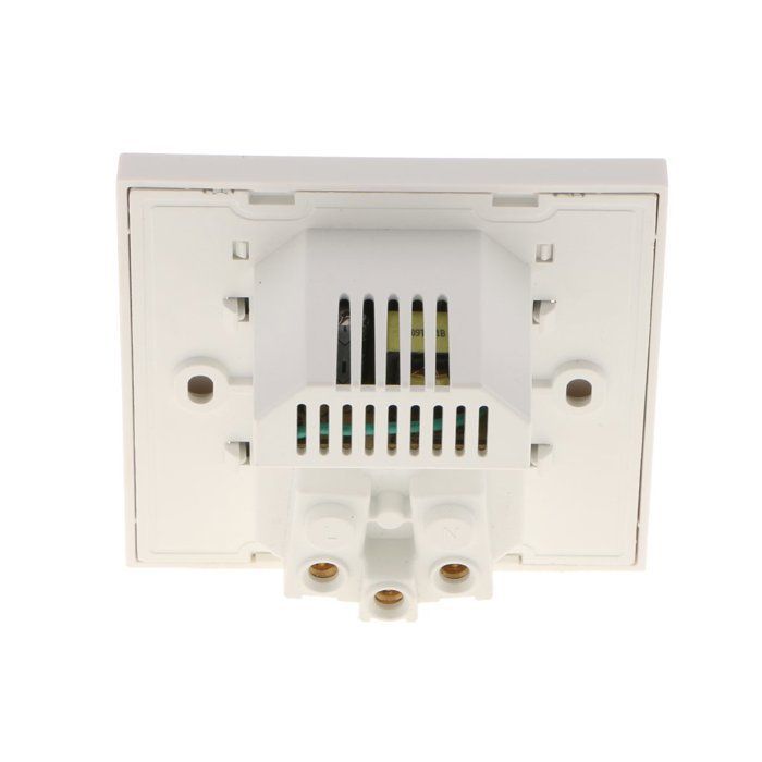 Wall Power Outlet - KCVV - Dual USB 5V/2100mA - Fire-Retardant Plastic - Easy Installation