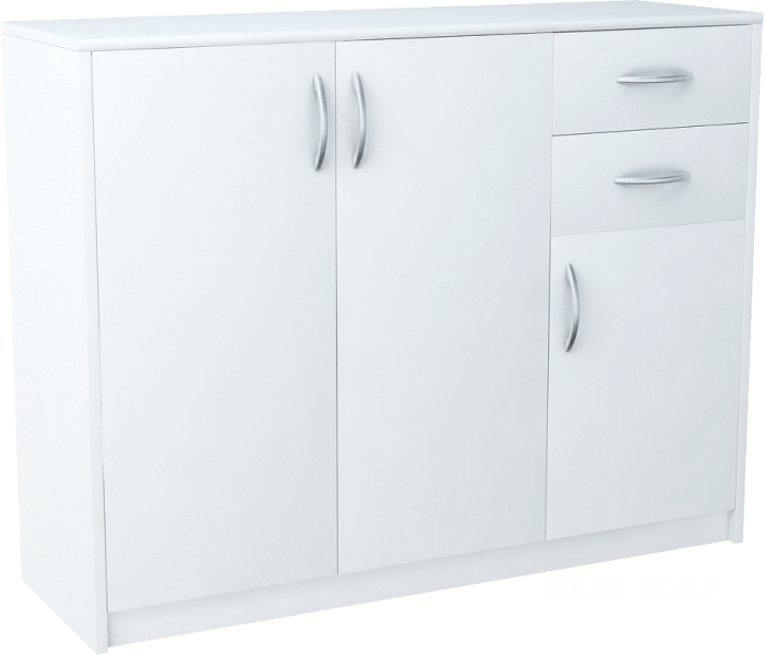 Komoda K021 Biały 85x110x35 cm Bestseller