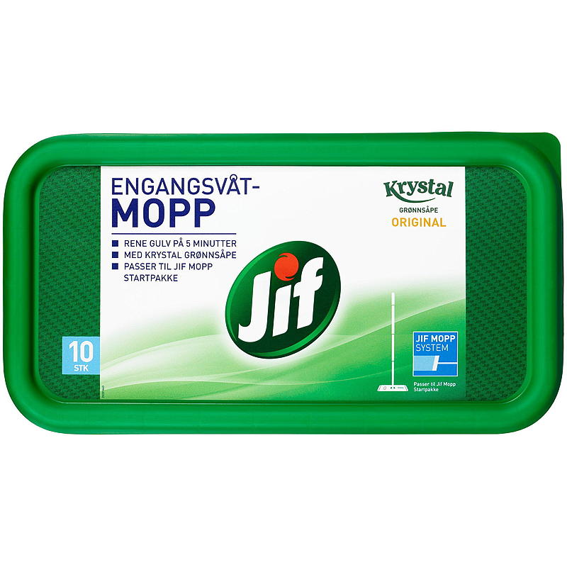 Jif Engångsmopp 10-pack Jif Crystal
